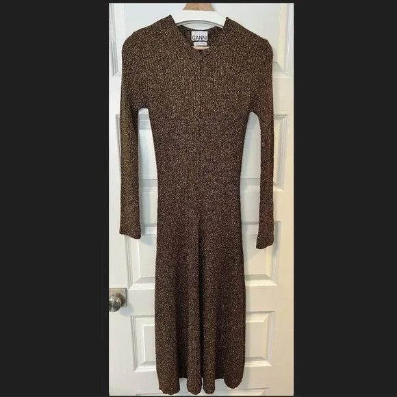 chinese dress ladies Melange Fringe Mini Dress